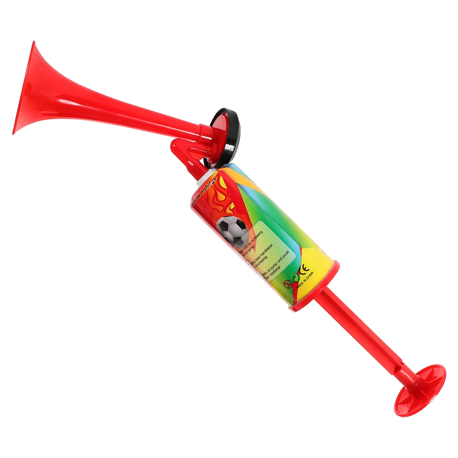 Portable Hand Large Air Horn Fan Horns Safety Events Twisting Toy Noise Maker Random Color Plastic PP Loud Sound Sports