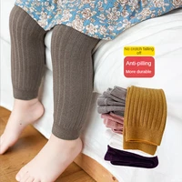 New Summer Baby Boys Girls Pants Newborn Girl Leggings Tights Solid Cotton Stretch Kids Children Knitting Trousers For 0-6 Years 4
