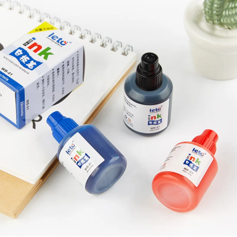 Nachfüllbare 3-Farben-Marker, lebendig, schnell trocknend, gelöscht, ungiftig, Kunst-Whiteboard-Stift für Kinder und Erwachsene, Schulbürobedarf – Detail 4