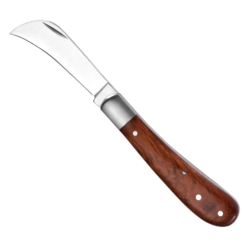 Folding Grafting Knife Grafting Knife Double Blades For Pruning Budding Plants Floral Fruit Tree
