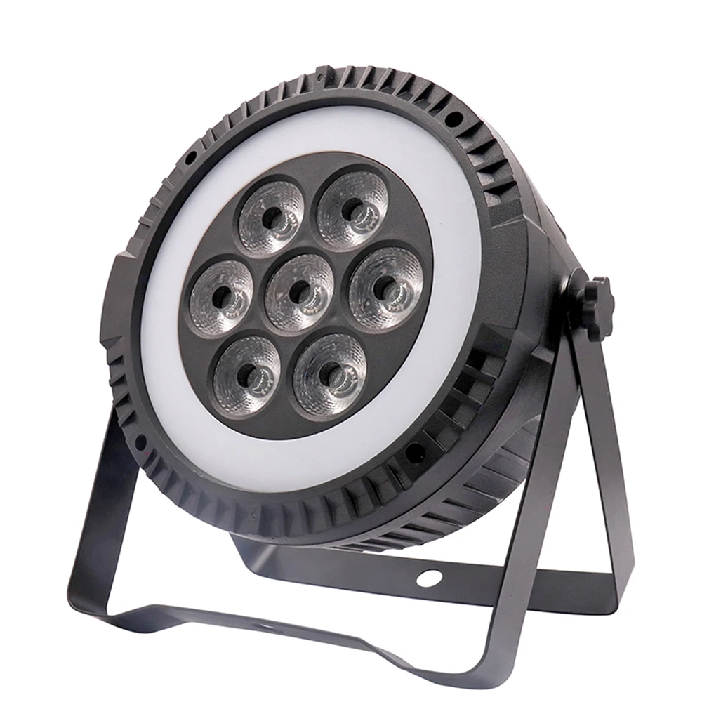 7x10w 4 in1 RGBW Led Par Light with 48SMD Stage Lighting Wash Effect Light DMX512 Control