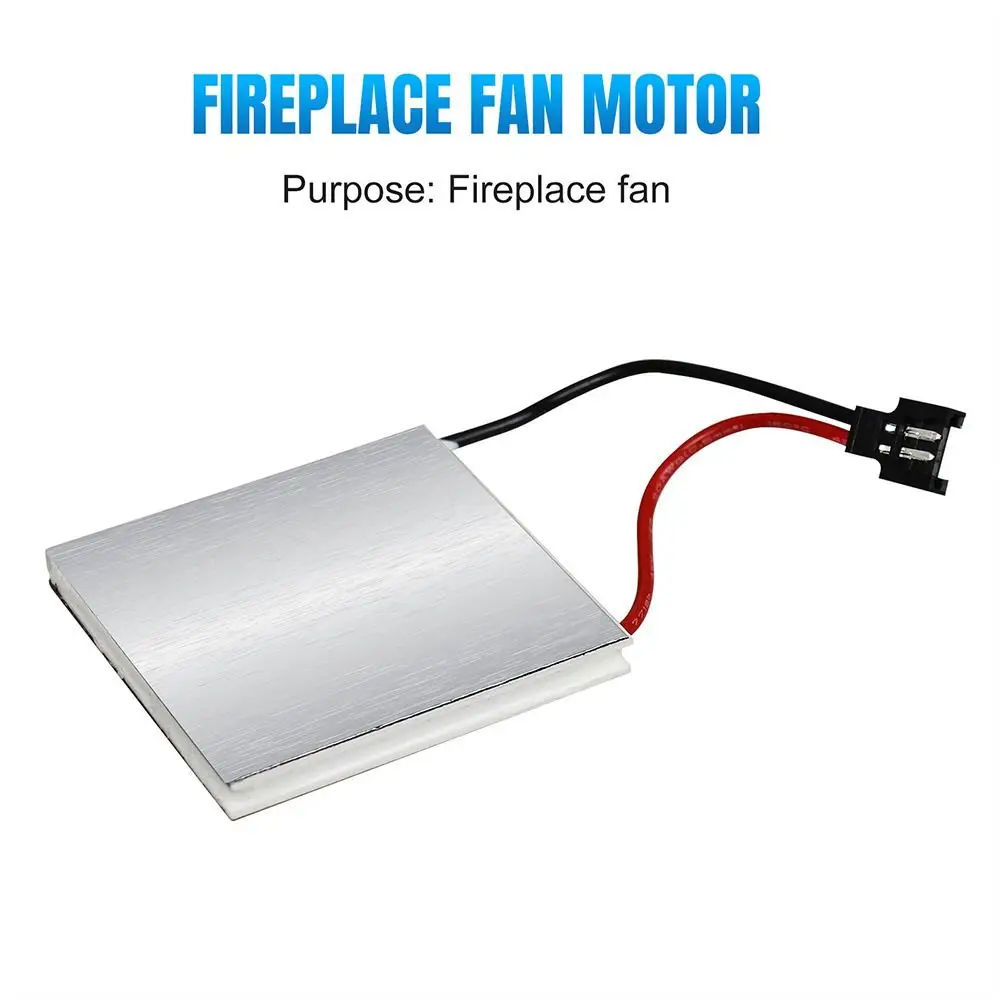 Stove Fan Thermoelectric Generator Fan Generator Blade Graphite Sheet Heat Conduction Fireplace Fan Accessories