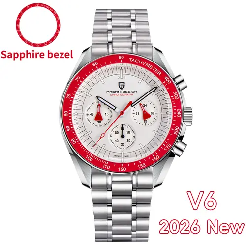 PAGANI DESIGN 2026 New Men's Watches Top Luxury Quartz Watch For Men Auto Date Speed Chronograph AR Sapphire Mirror Wrist watch - Image 22