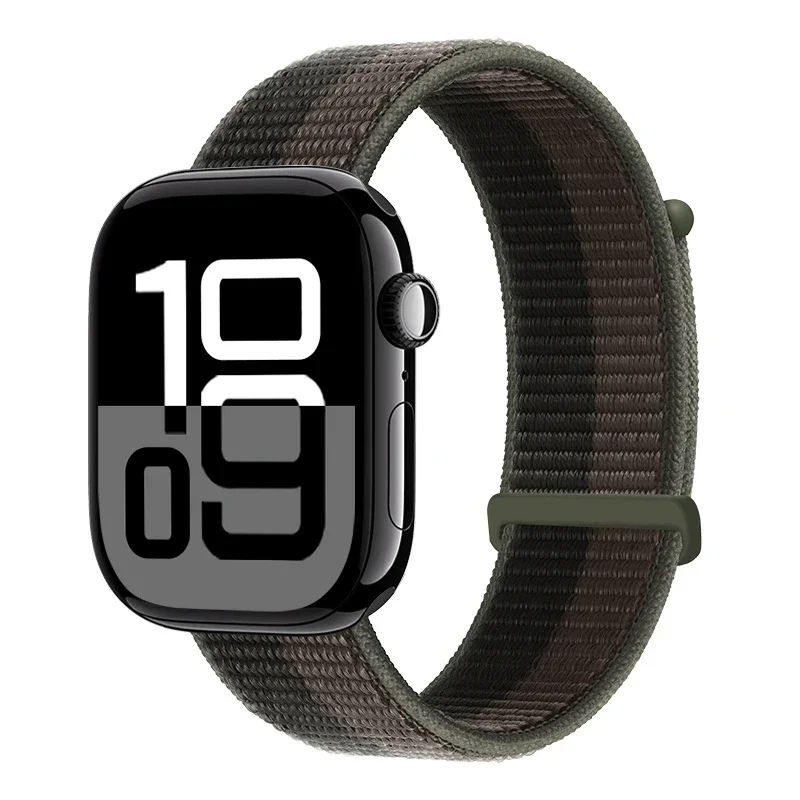 Nylon Loop Strap Bracelet for Smartwatch - Vibrant and Durable Design