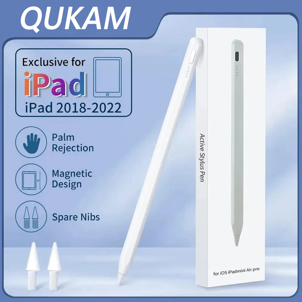 para Apple Lápis Palma Rejeição Power Display Ipad Caneta Lápis para Ipad Acessórios 2023 2023 20232023 2023 Pro ar Mini Stylus