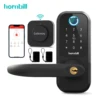 Hornbill Fingerprint Wifi Smart Door Lock Electronic Remote Unlock Digital Keyless Entry Locks Handle Home Security Protectio 1