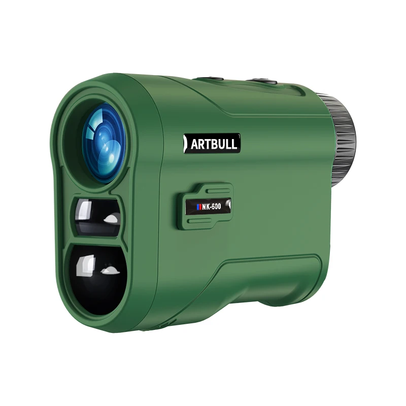 

Golf Laser Rangefinder Rechargeable 600m with Slope Flag-Lock Vibration slope pin Laser Distance meter for Hunting