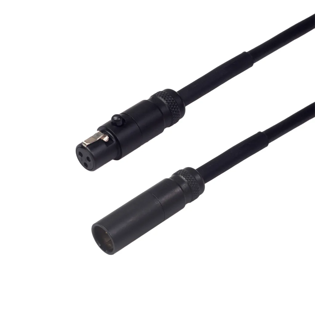 

Spot full Copper tape shielded 1m 2m 3m MINI XLR 3PIN three-core Mini Canon Male to female audio cable