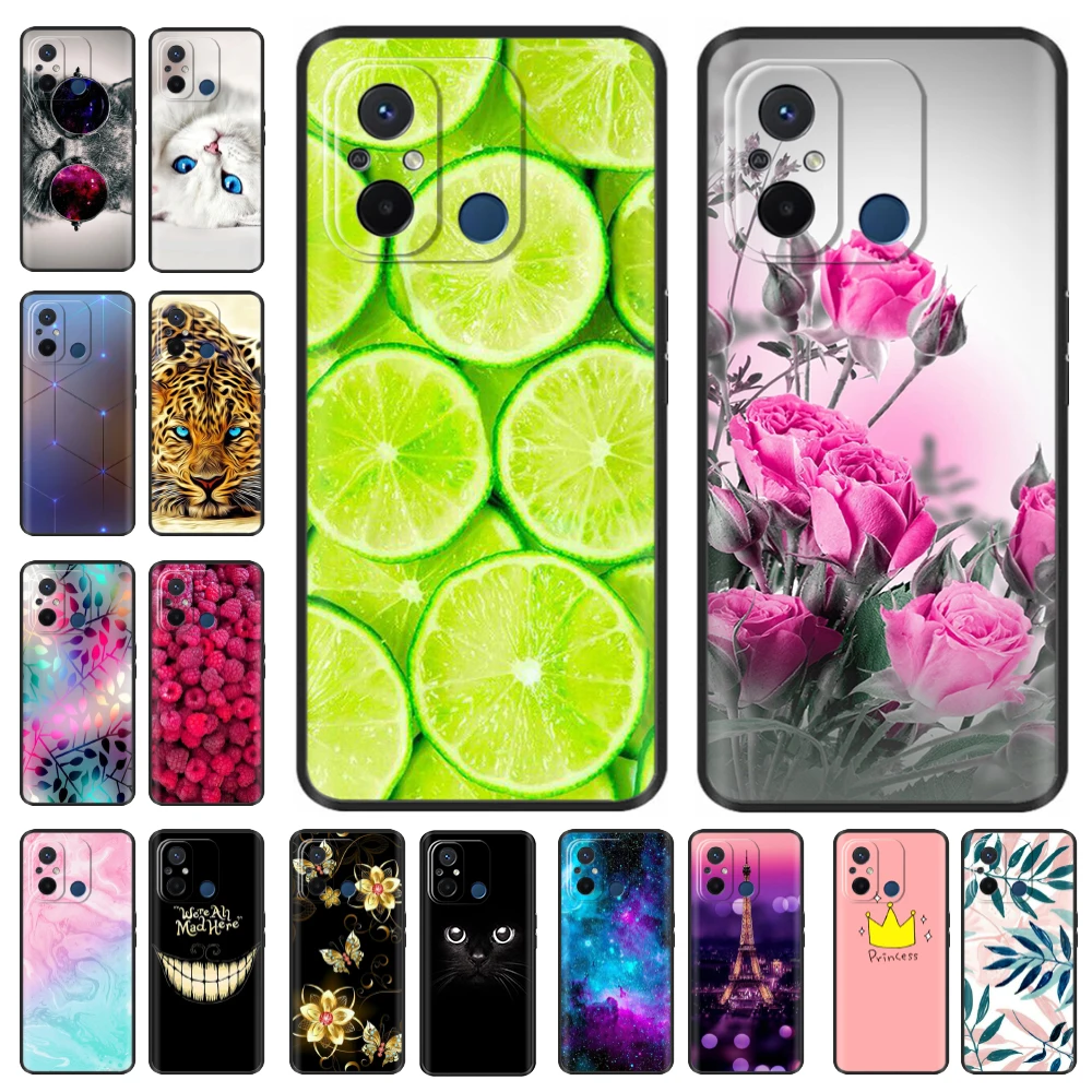 

For Xiaomi Redmi 12C Case Cover Soft Silicone Phone Case Fundas For Xiaomi Redmi 12C 12 C Redmi12C 6.71" Coque TPU Bumper Para