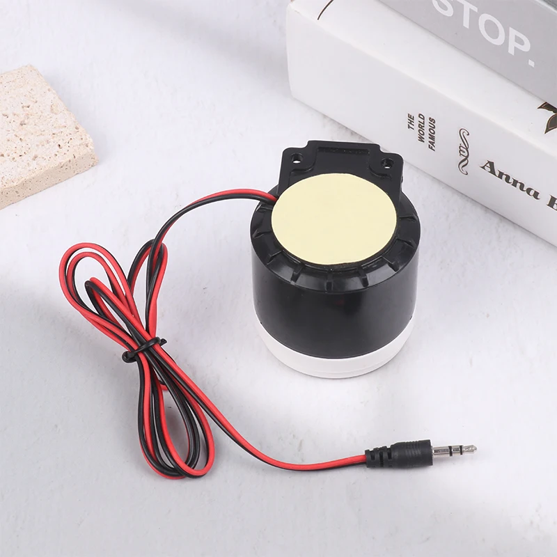 가정용 도난 방지 보호 시스템용 미니 유선 알람 사이렌, 높은 데시벨 보안 피에조 부저 알람 경적, 120DB