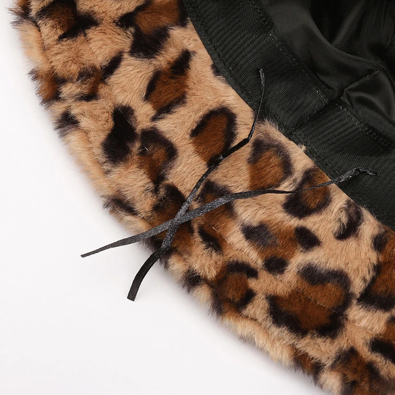 Fisherman Hat Bucket Hats Leopard Print Fisherman Hat