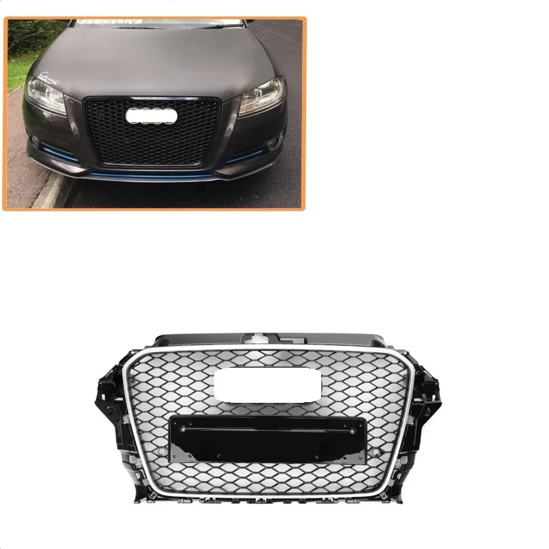 

Car front bumper honeycomb grille For Audi A3 S3 2013-2016