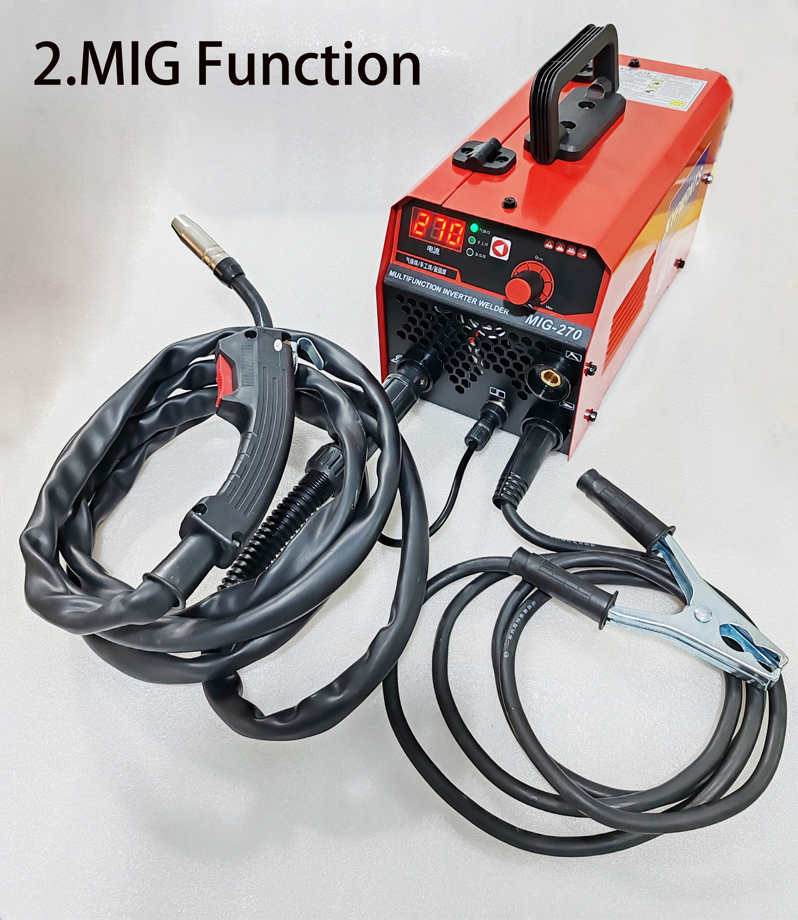 3 In 1 Gasless MIG ARC/MMA Tig Aluminum Synergy Semi-automatic Welding Machine Tools сварочный полуавтомат