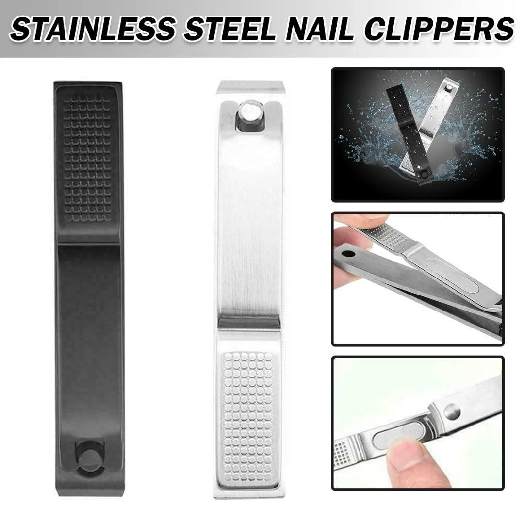 Stainless Steel Toenail Clipper: Straight Edge Toenail Clippers
