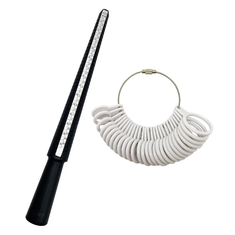 Precision Steel Ring Sizer & Finger Measuring Mandrel