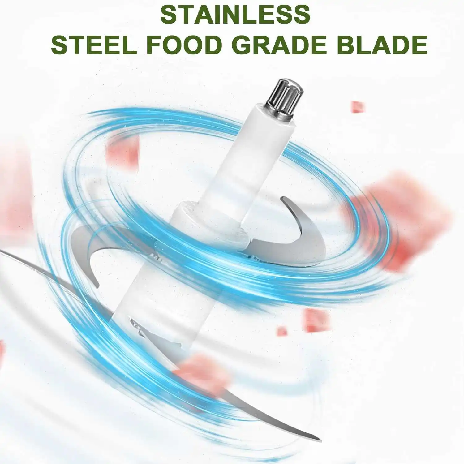 Electric Food Processor Chopper 2