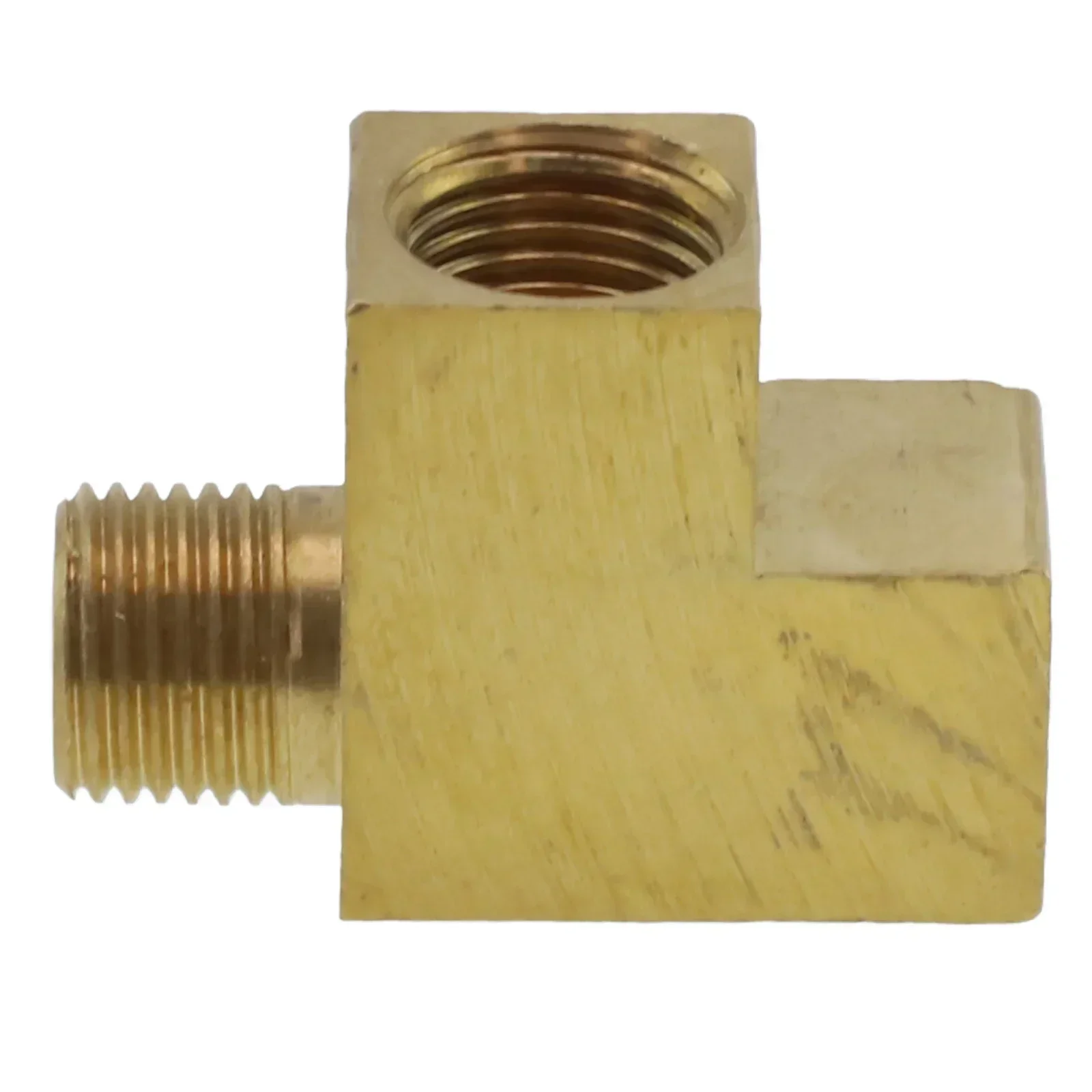 T Distributor Angle Adapter 1pc Brass T-Distributor M10x1 Angle Adapter For Oil Pressure Sensor Connection Automobiles Parts
