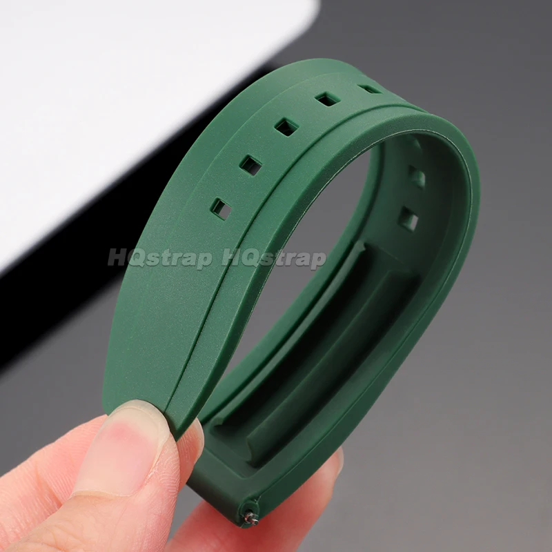 Vibrant Waterproof Silicone Watch Strap - Soft & Comfortable Rubber Wristband