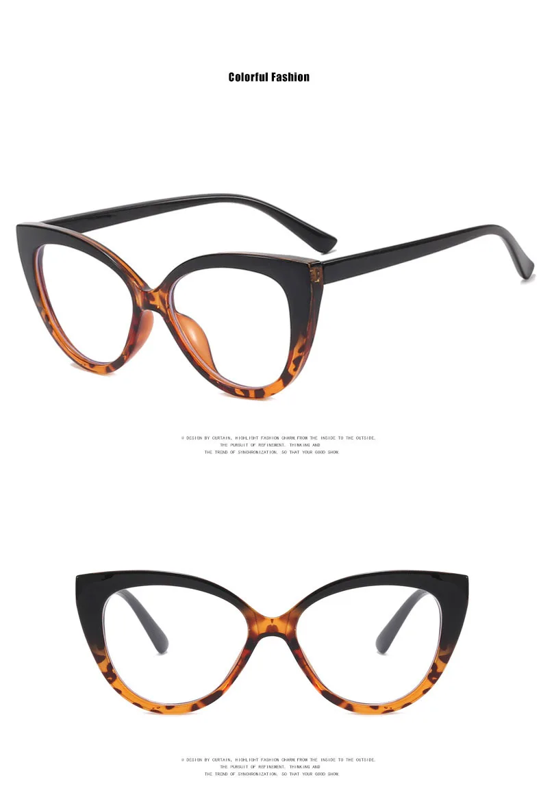 Stylowe okulary kocie oczy w kolorowych oprawkach – korekcyjne dla krótkowzroczności i do czytania 17 Scfdbb656ab834f25aee38c6419125794z