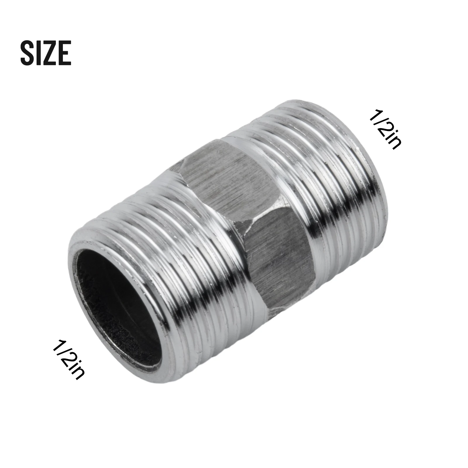 

1pc High Quality Office Outdoor Shower Hose Extend Shower Connector Accessories Replacement For Extra Long Hose Home Improvement