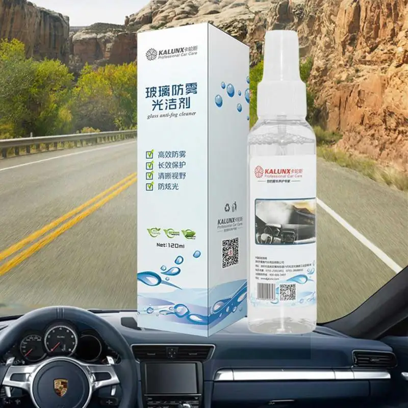 

New Antifogging Agent Water-Based Front Windshield Rearview Mirror Rain Proof Clear Long-Lasting Window Defogging Non Greasy