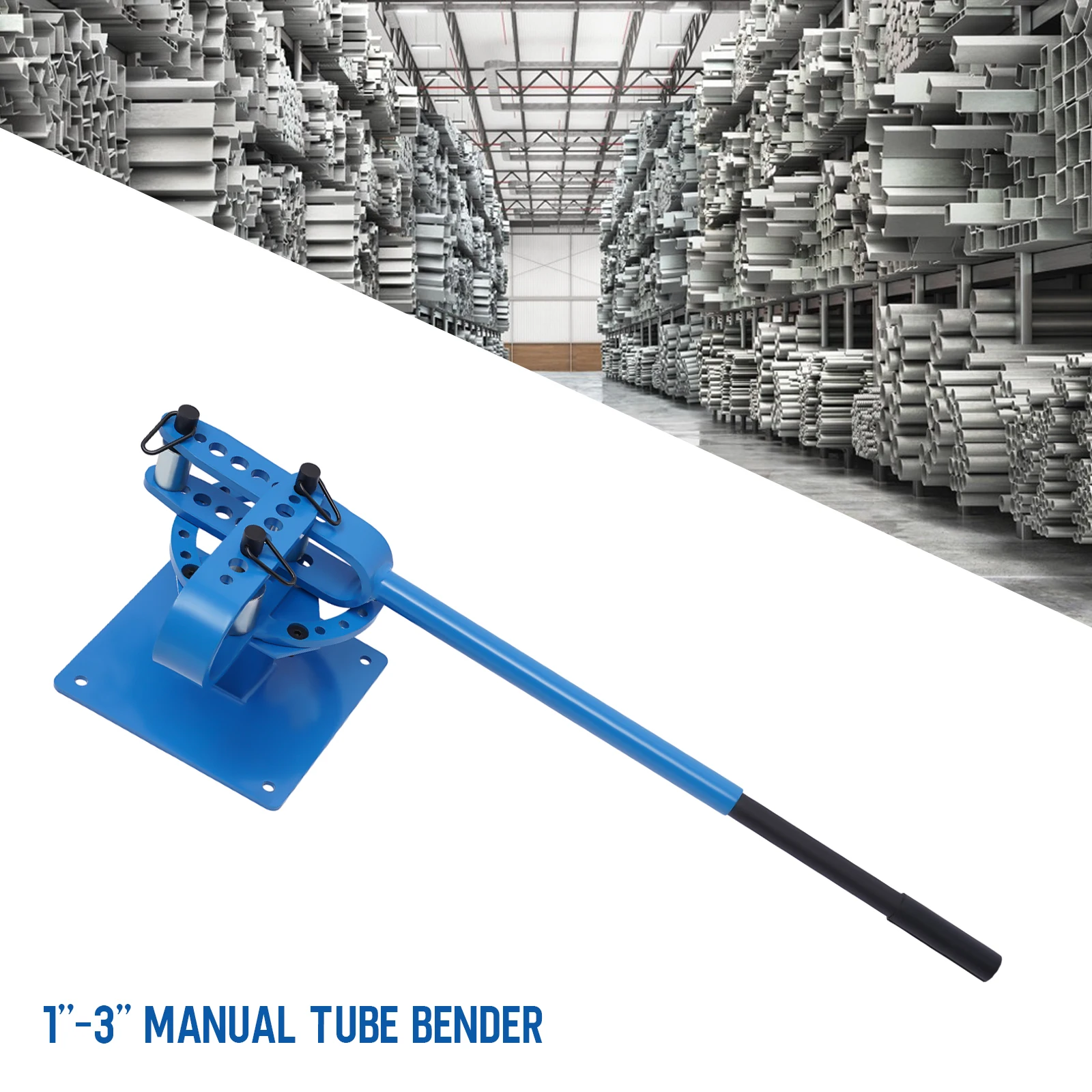 Tube Bender Steel 1-3 Inch Extension Handle Set For Round or Square Bar