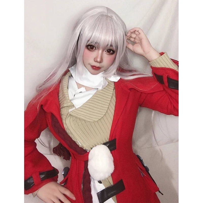 

Игра Honkai Star Rail Косплей Клара красный костюм для вечеринки Одежда для Хэллоуина для ролевых игр