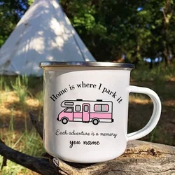 Customized Touring Car Mug with Personalized Name - Unique Coffee and Tea Cup, Perfect - 360ml (CP - 5)