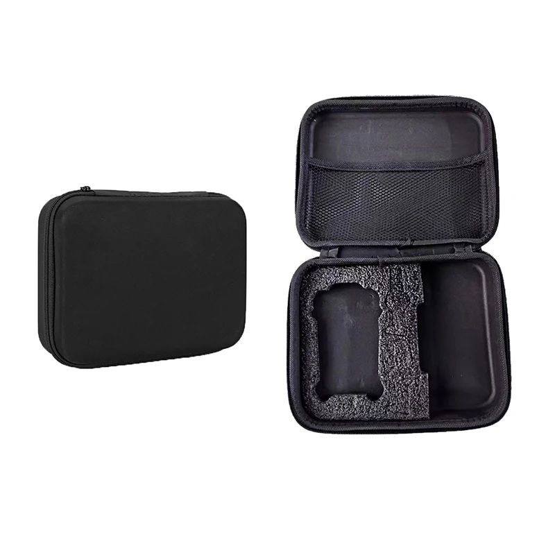 Sac de rangement pour drone E88 E58 E99 posé sur une table, avec accessoires rangés à l'intérieur.
