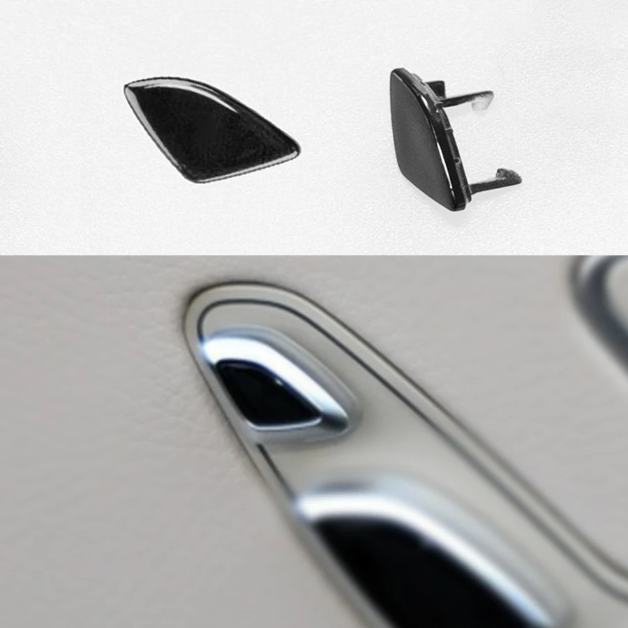 Car Seat Back Adjustment Button Switch Headrest Buttons Cover Trim For