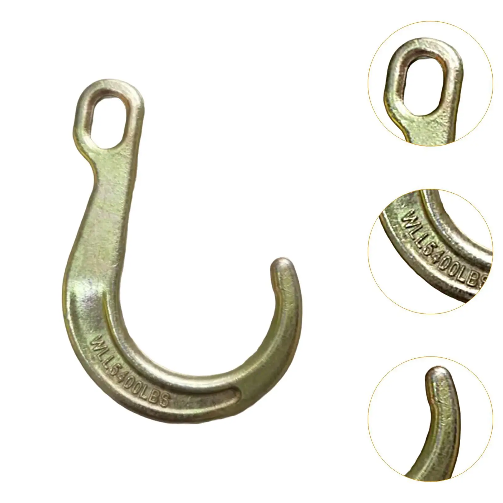 Tow Hook Replacement Vehicle Equipment Alloy Steel Automotive Accessories Portable J Hook For Garage Hanging Tractor Trucks Car trailer hook