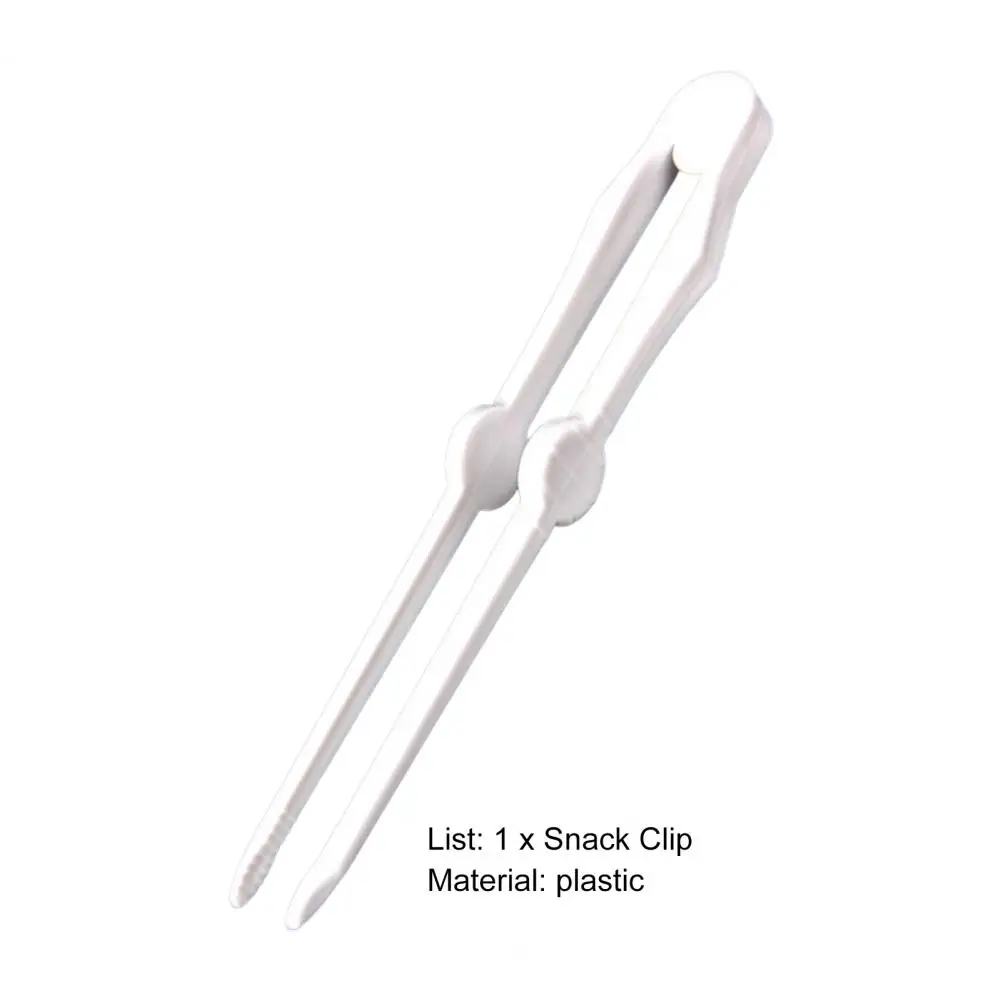 18cm Snack Clip Food Grasping Plastic Finger Chopsticks Potato Chip Tongs Salad Food Clip Lazy Chopstick Food Gadgets For Home