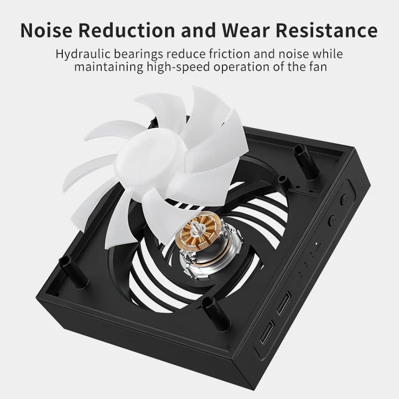 Aolion Cooling Fan Stand 3 Speed Adjustable Host Heat Dissipation Dock For Xbox Series X Accessories Top Dust Proof Cover