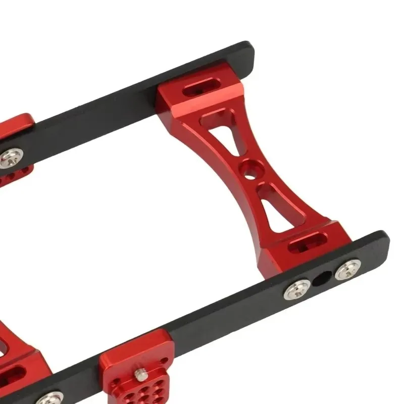 RC카 업그레이드 부품으로 인기 있는 빔 센터 고정 액세서리 금속 브래킷 키트 WPL B1 B14 B16 B24 C14 C24 B36 & MN D90 D91 MN