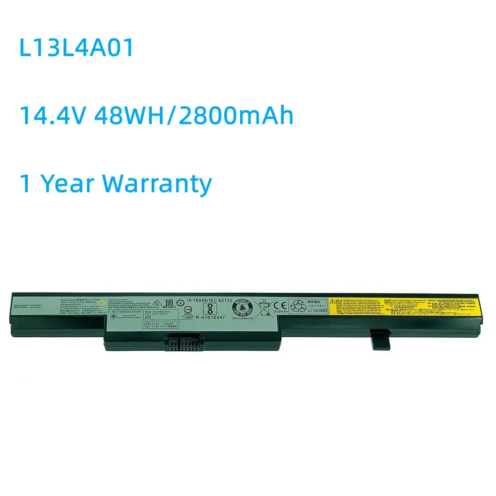 

L13L4A01 14.4V 2800mAh Laptop Battery for Lenovo B50-70 B40-70 B50-30 B50-45 B40-30 B50 M4450 M4400 M4400A L13S4A01 L13M4A01