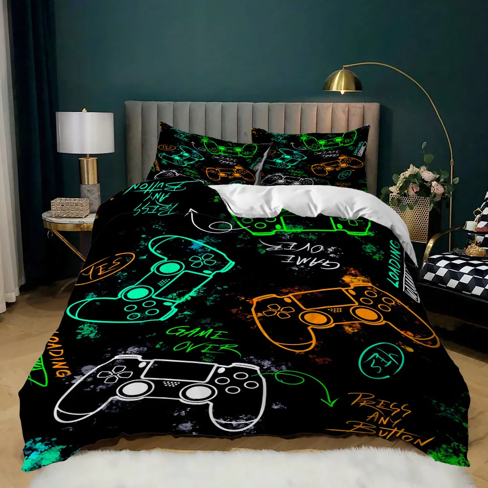 Parure de lit Nintendo Mario Kart - Housse de couette + Taie d