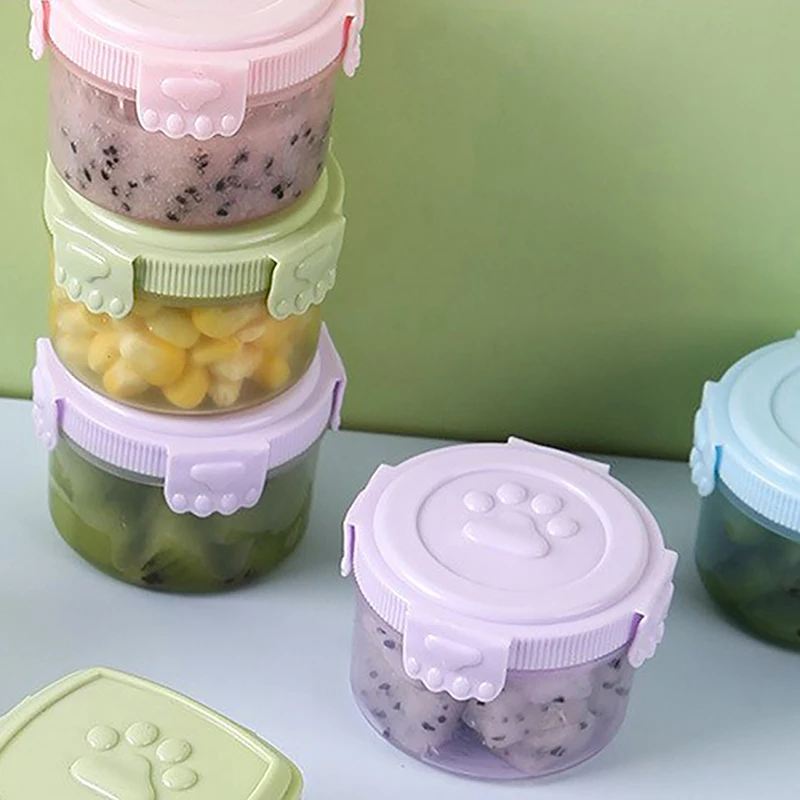 

1Pcs Mini Plastic Sauce Bottle Seasoning Box Salad Dressing Containers For Outdoor Barbecue Bento Lunch Box Accessories