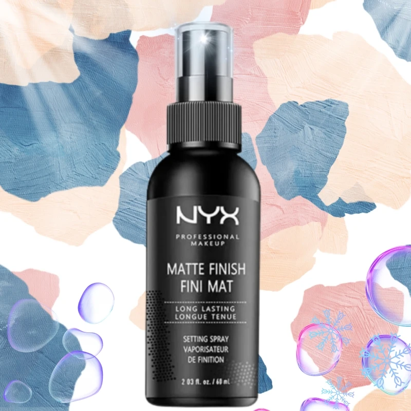 

NYX Matte FINISH FIN MAT Makeup Setting Spray Dry Skin Summer Moisture Control Oil Does Not Take Off Makeup High-End Cosmetics