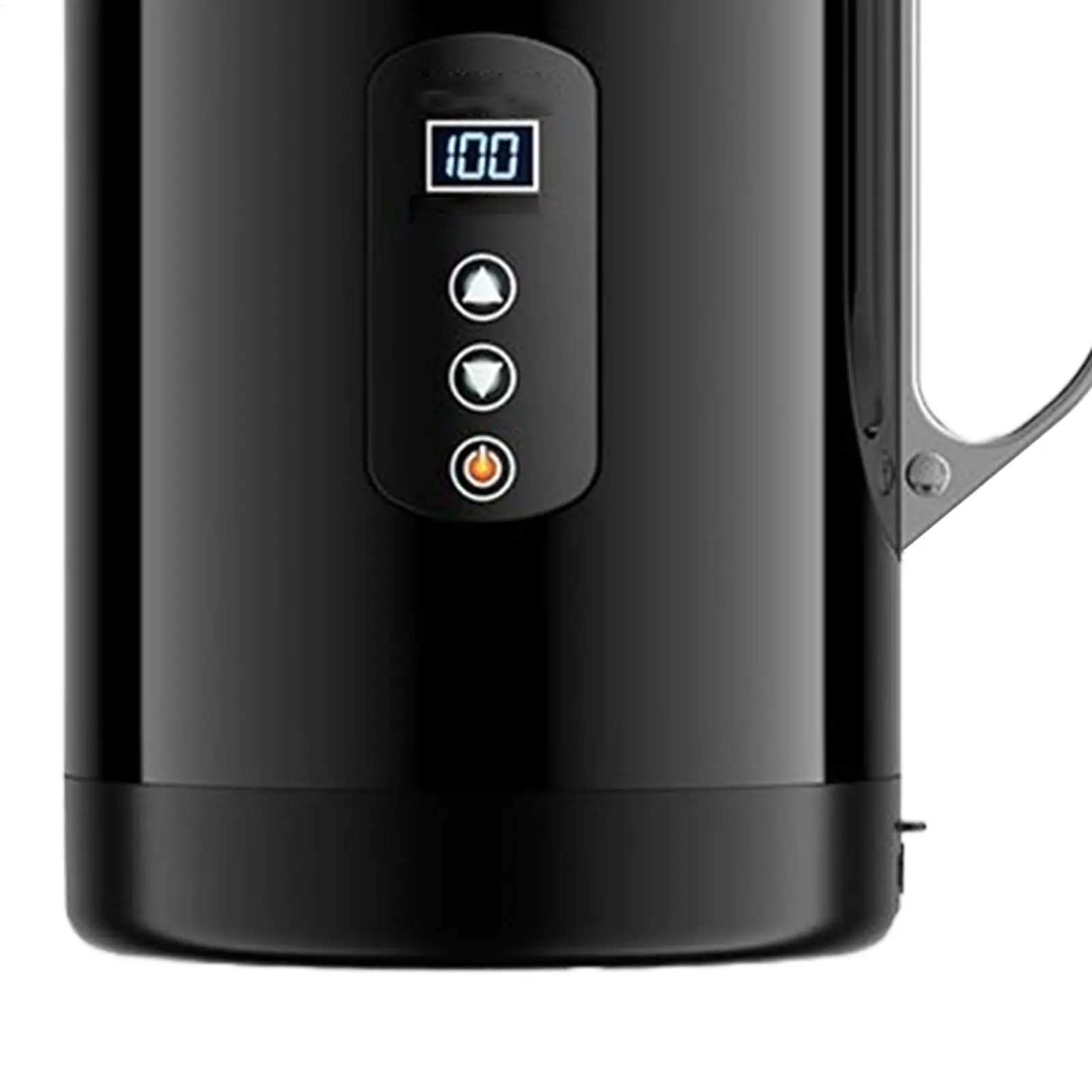 휴대용 전기 온수 주전자 1500ml 12/24V 전기 티포트 출퇴근 야외 여행 캠핑 일상용