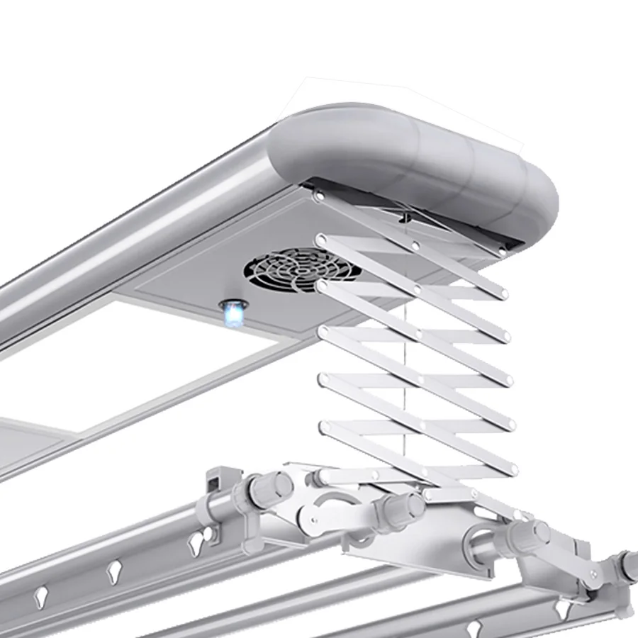 Smart Electric Ceiling Mounted Lifting Clothes Hanger Laundry Rack Wall