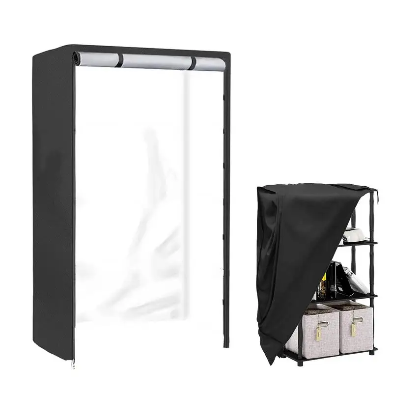 Shelf Dust Cover, Dust Protection, Wire Rack Shelf Cover, Waterproof, Display Rack, Heavy Duty Protector, Household Organization, disposable dust cover