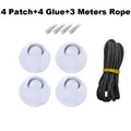 4 White 4 glue Rope