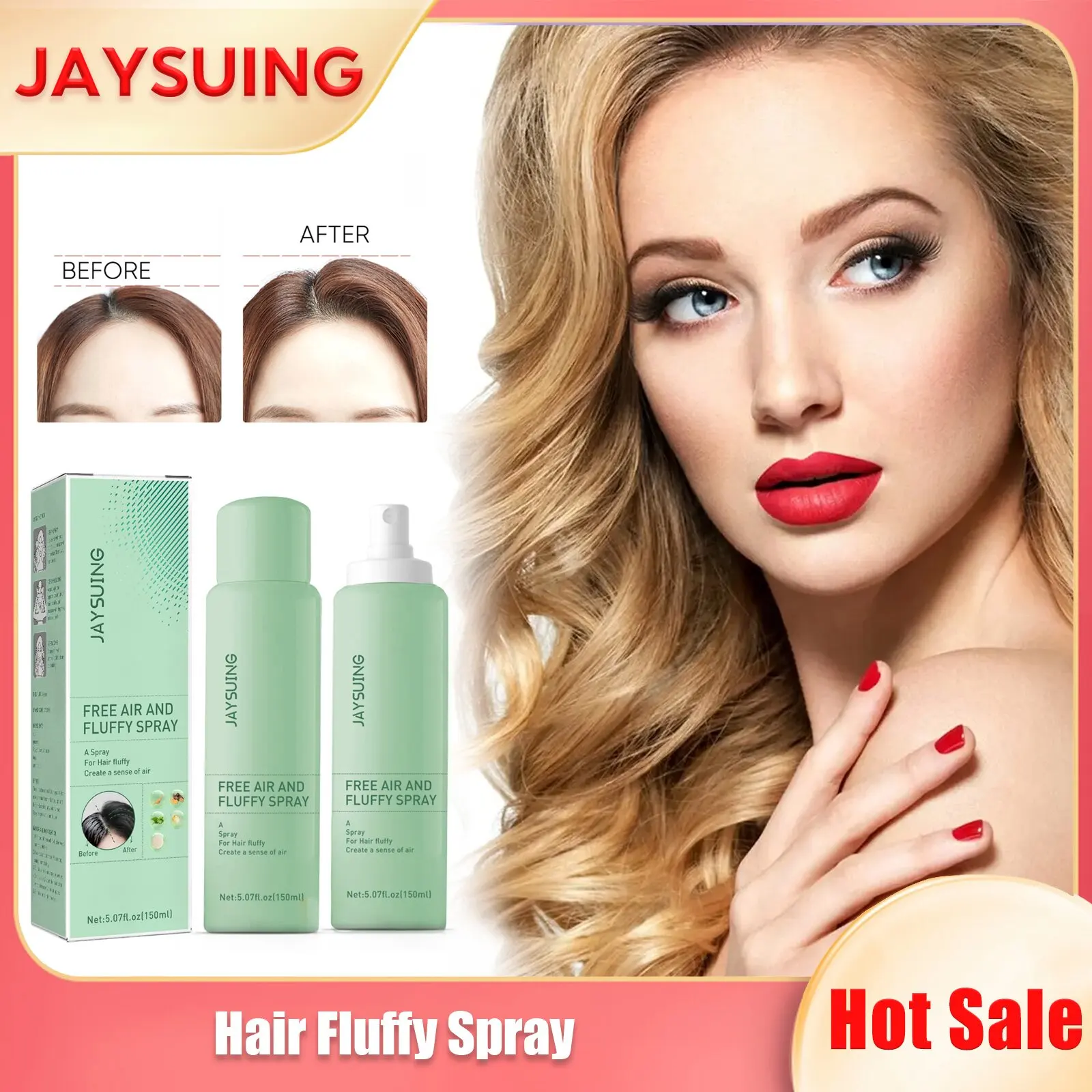 Air Feeling Fluffy Spray Hair Fluffy No Wash Dry Shampoo Hair Refreshing Root Hairstyle Shampoo Brighten Lazy Oil Control Spray