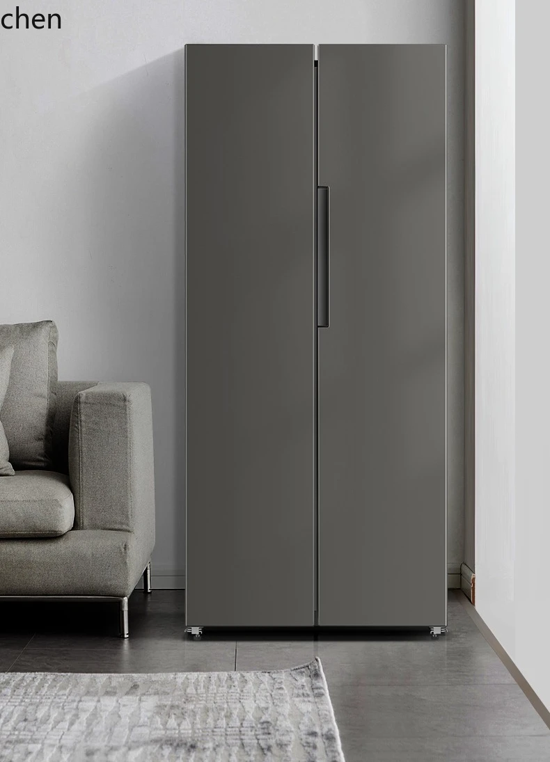 HTT [Air Cooled and Frost Free]  Double Door Refrigerator First-Class Energy Efficiency Large Capacity Cross Folio  Embedded 1