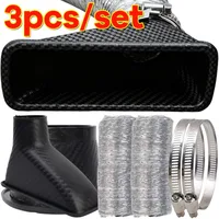Universal Performance Air Intake Duct & Vent Kit - Round/Square Nozzles