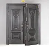 Cast Aluminum Double Door, Courtyard Entrance Door, Anti-theft, Waterproof and Rust Proof, Customizable Size 3