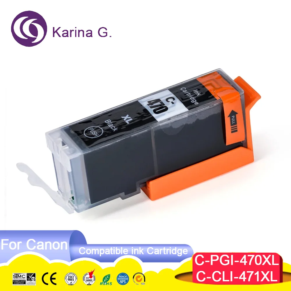 Compatible for PGI470 CLI471 PGI-470 PGI 470 ink cartridge Suit for PIXMA MG77
