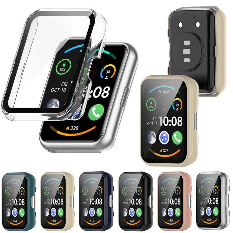 

Screen Protector Case For Huawei watch Fit Special Edition PC Case Protective Cover For Huami Watch Screen Film Accessories