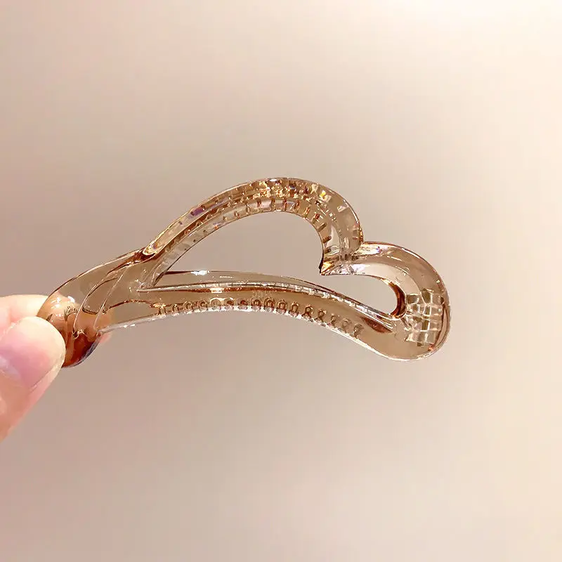 Mode Banana Pin Vertikale Clip Hohe Pferdeschwanz Haar Clips Für Frauen Koreanische Nicht-Slip Banana Haar Clip Sommer Zubehör headwear – Detail 12
