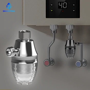 บริสสปริง แอดวานซ์ 2-อิน-1 เครื่องกรองน้ำก่อนใช้ในครัวเรือน กำจัดสิ่งสกปรกและป้องกันตะกรัน 1